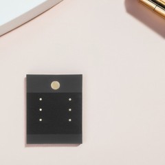 200 Pcs Earring Paper Holders for Selling Cards Jewelry Display Blank