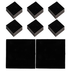 35Pcs Black Jewelry Organizer Sponge Inserts Cushion Soft Protective Display Mat