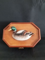 Wolverine Hand Carvers Of GR Hand Made Musical Jewelry Box With Duck 11 x 7.5