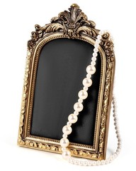 Jewelry Display Stand Vintage Necklace Organizer Ring Holder Earring Tray Res…