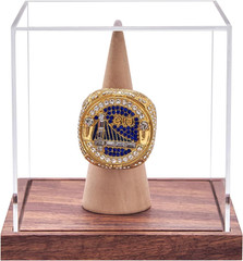Championship Ring Display Case, No Assembly Required Clear Acrylic Single Ring H