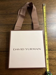 David Yurman Paper Shopping Gift Bag 8x8x4 NEW