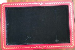 Cartier Large Presentation Jewelry Display Tray Red – 17 3/4 × 11 3/4 Vintage