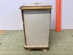 Wood jewelry 3 drawer jewelry box with built in music box Lala’s Theme