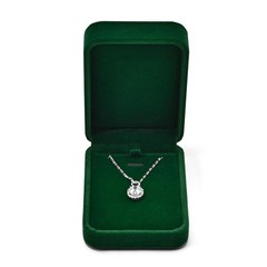 Velvet Necklace Box Necklace Gift Box Pendant jewelry Case Display Storage Ca…