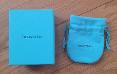 Tiffany & Co Jewelry Empty Blue Gift Box/ Pouch