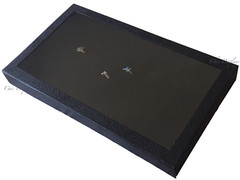 Jewelry Tray Jewelry Ring Box Magnetic Closure Jewelry Clear view Case