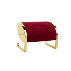 Red Microfiber Velvet Bracelet Display Stand – Bangle Organizer and Watch Hol…