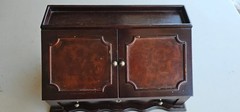 Bombay Company Jewelry Box/Desktop Organizer Mahogany 2000