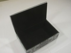 Set of 3 Nesting Beading Keepsake Glass Boxes Wholesale Bulk Sale Lot (TCC-7) ⭐