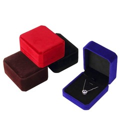 Velvet Gift Box Jewelry Gift Box for Necklace Bracelet Ring Stud Earrings for…