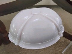 Vintage Celluloid Art Deco Jewelry Present Box Velvet Satin Lined Dusty Lavender