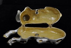 NEW DECORATIVE JEWELRY BOX DOG STYLE GOOD GIFT ITEM US-SELLER
