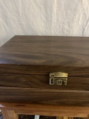 Mele Faux Wood (Vinyl) Two-tier Jewelry Box Organizer