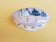 Rosanna Fashion retro Jewelry Trinket box gift Porcelain Model vintage