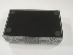 Set of 3 Nesting Beading Keepsake Glass Boxes Wholesale Bulk Sale Lot (TCC-7) ⭐