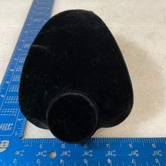 8in Black Velvet Necklace Display Bust Jewelry Stand 5in Wide 3in Deep
