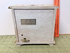 Wood jewelry 3 drawer jewelry box with built in music box Lala’s Theme