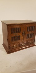 Vintage Sears Armoire Style Jewelry Box 1970s