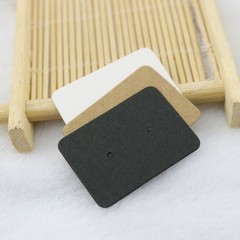 300Pcs Ear Hanger Kraft Paper Cards Reusable Lightweight for Earring Storage