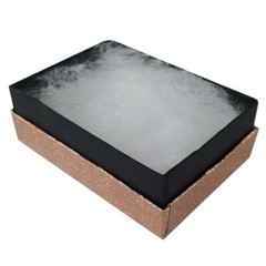 Rose Gold Cotton Filled Jewelry Packaging Gift Boxes ~ 6 Different Sizes ~ Lots