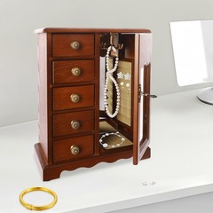 1 piece of 5-Drawer Multifunctional Jewelry Box, Large Jewelry Storage Box