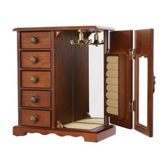 1 piece of 5-Drawer Multifunctional Jewelry Box, Large Jewelry Storage Box