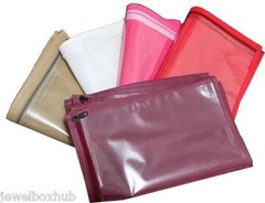 Set of 60 P Maroon Saree Cover Suit Garment Storage Bag Cloth Organizer Wardrobe