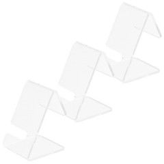 Transparent Acrylic Watch Organizer Stand Durable Single Watch Display Rack