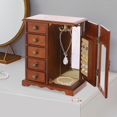 1 piece of 5-Drawer Multifunctional Jewelry Box, Large Jewelry Storage Box