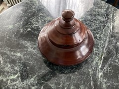 Wooden Jewelry or coin Box from Haiti