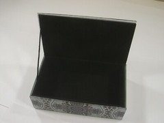 Set of 3 Nesting Beading Keepsake Glass Boxes Wholesale Bulk Sale Lot (TCC-7) ⭐