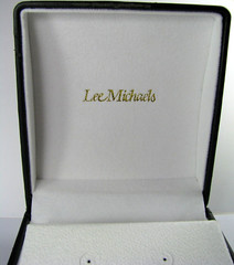 Lee Michaels JEWELRY BOX EARRINGS PENDANT ANKLET CUFFLINKS WATCH BOX 115×105 mm