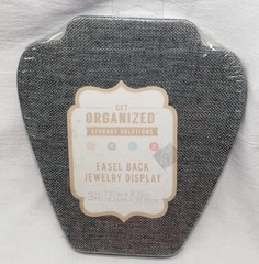 Lot of 3 New Blue/Gray Necklace Display Easels ~ 7.37” x 8.25”