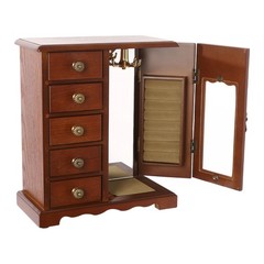 1 piece of 5-Drawer Multifunctional Jewelry Box, Large Jewelry Storage Box