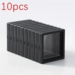 10PCS Floating Display Box 3D Suspension Jewelry Storage Case for Coins Rings