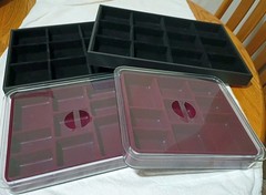 Lot Of 4 Jewelry Display Trays