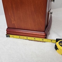 🖤Vintage Wood Jewelry Box