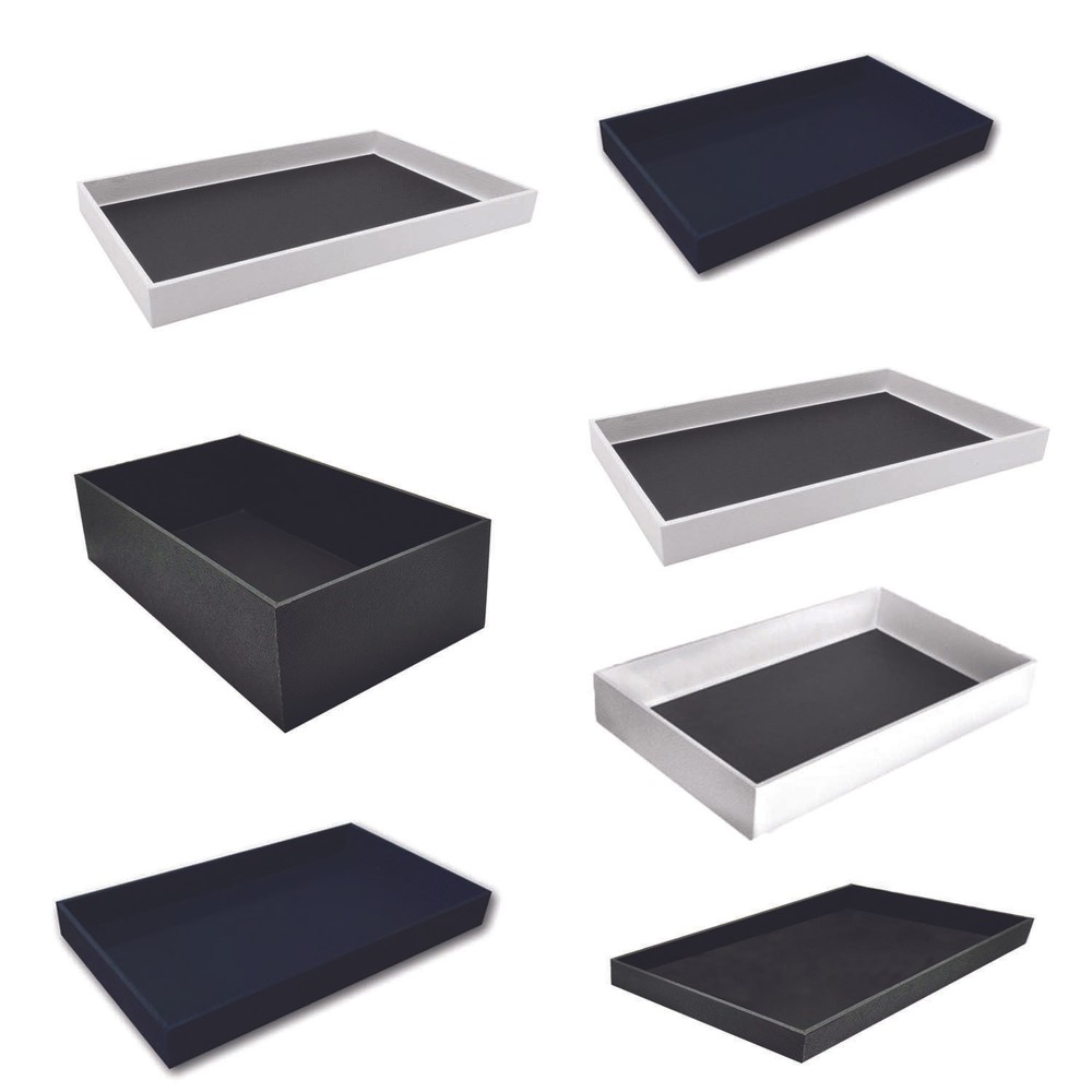 Jewelry Display Tray Assorted Size – Leatherette Jewelry Tray 14-3/4″ x 8-1/4″