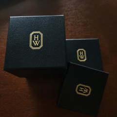 harry winston jewelry case and pouches