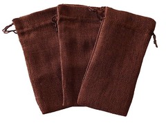 12ps Gift Pouches Jewelry Organizer Storage Drawstrings Colored Burlap Bracelet