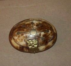 Nicely Designed Small Lined Trinket / Jewlery Box Container W/ Hinged Lid & Hasp