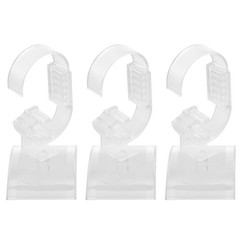 6 Pcs Watch Display Stand Adjustable Holder Jewelry Acrylic Base Organizer