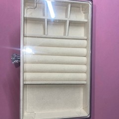 Clear Acrylic Jewelry Box Organizer 5 Drawer Velvet