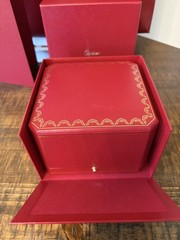 Authentic Cartier Empty Bracelet Jewelry Box Outer Box Gift Bag Care Booklet Set