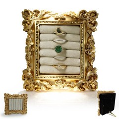 Vintage Ring Holder For , Gold Ring Display Stand, Earring Display Jewelry Tr…