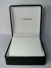 Lee Michaels JEWELRY BOX EARRINGS PENDANT ANKLET CUFFLINKS WATCH BOX 115×105 mm