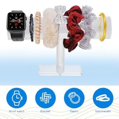 Hovering T-Bar Bracelet Necklace Earring Bangle Pendants Anklet Tower Clear