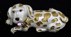 NEW DECORATIVE JEWELRY BOX DOG STYLE GOOD GIFT ITEM US-SELLER