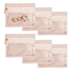 1-3Pcs Travel Jewelry Bag in Bag Storage Pouch Organizer Case Rectangular Women